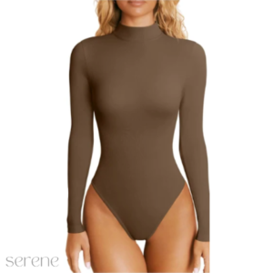 Snatched Turtleneck Body Suit serene bands