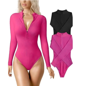 Serene™ Snatched Zip-Up Bodysuit serene bands