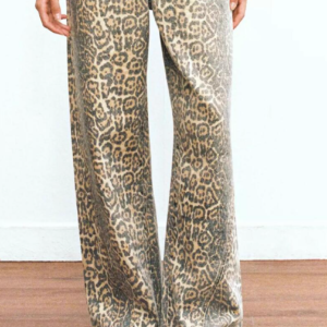 Leopard Print Jeans serene
